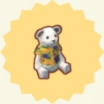 はながらTシャツシロちゃん（あおあかパンジー）の画像