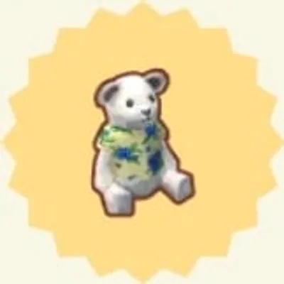 はながらTシャツシロちゃん（あおいパンジー）の画像
