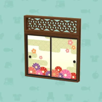 ふすまのしきり・うぐいすの画像