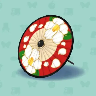 つばきのばんがさ・あかの画像