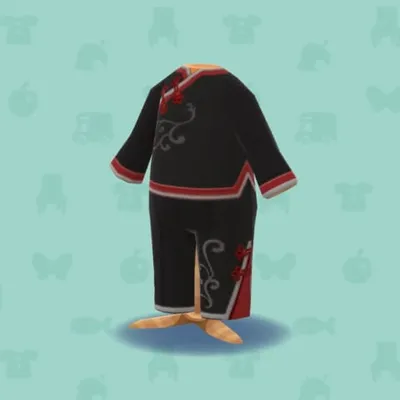 ロイヤルチャイナコーデ・ブラックの画像