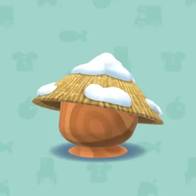 ゆきのつもったかさぼうしの画像
