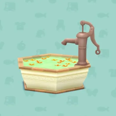 キンモクセイのおにわのポンプの画像