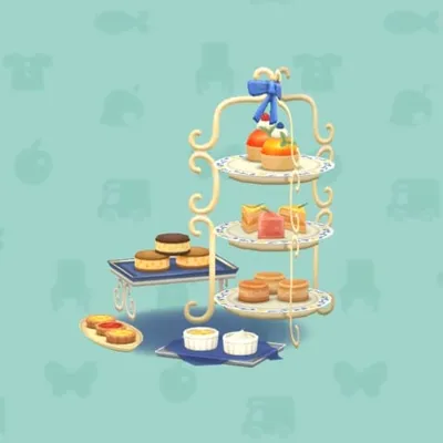あきいろのケーキセットの画像