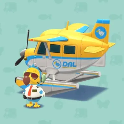 ロドリーとDALのひこうきの画像