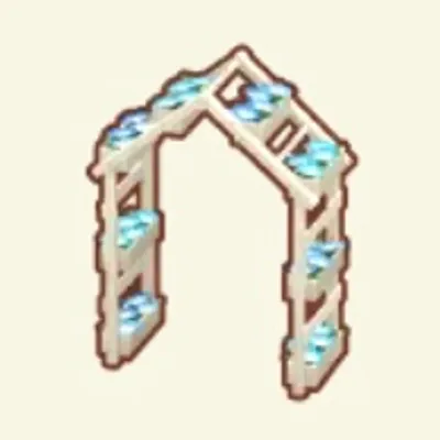 ネモフィラばたけのアーチの画像