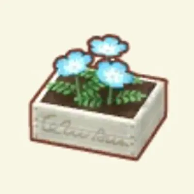 みずいろのネモフィラ（家具）の画像