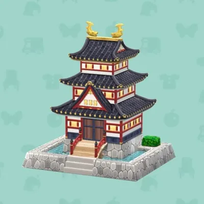 ごうかなてんしゅかくの画像
