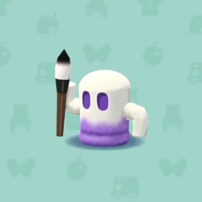 おおきなふでなミニハニワの画像
