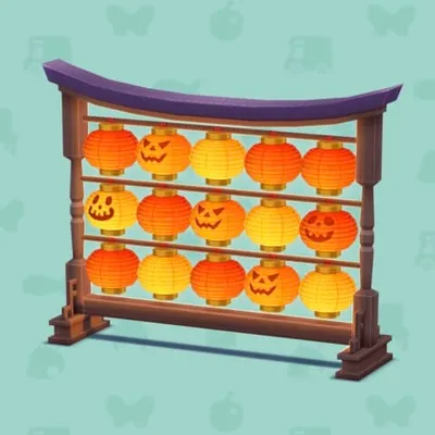 ハロウィンまつりのついたての画像