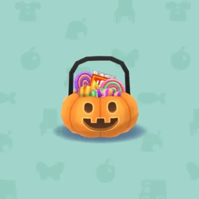 かぼちゃのおかしバスケットの画像