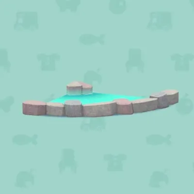 ストーンブロックのかわのかどの画像