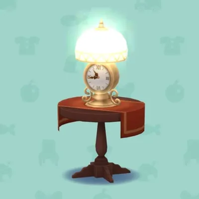 とけいつきランプの画像