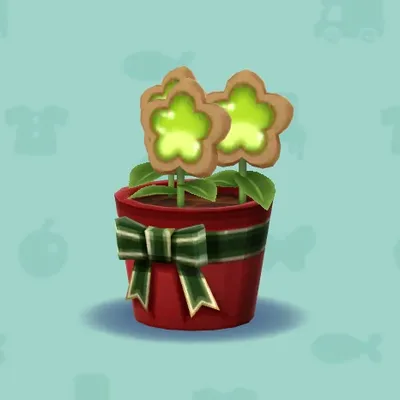 みどりのクッキーフラワー（家具）の画像