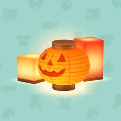 ハロウィンのちょうちんセットの画像