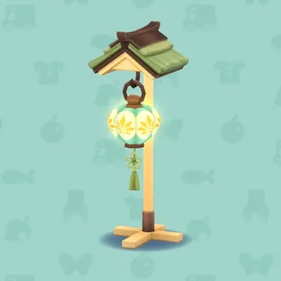 みどりのスタンドつきちょうちんの画像