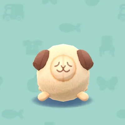 ひつじのてもちぬいぐるみの画像