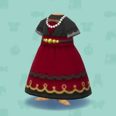 ロイヤルクリスマスなドレスの画像