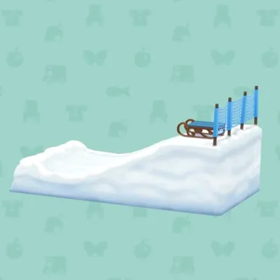 ゆきあそびのすべりだいBの画像