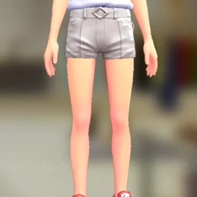 ホットパンツセット - ビビッドホワイト ビビッドホワイトの画像