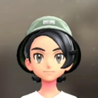 バイカラーバケットハット - モスグリーンの画像
