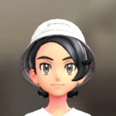 ワンポイントバケットハット - ホワイトの画像