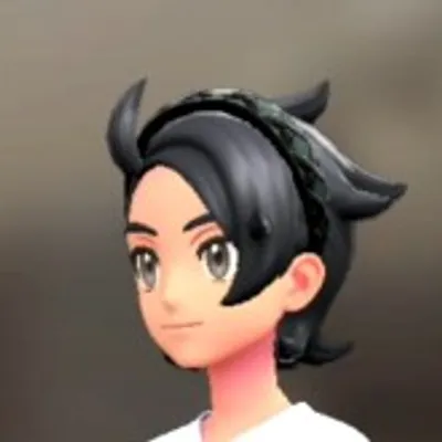 クロスリボンカチューシャ - フォレストグリーンの画像