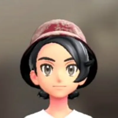 アラベスクがらバケットハット - レッドの画像