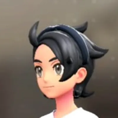 ヘアバンド - ネイビーの画像