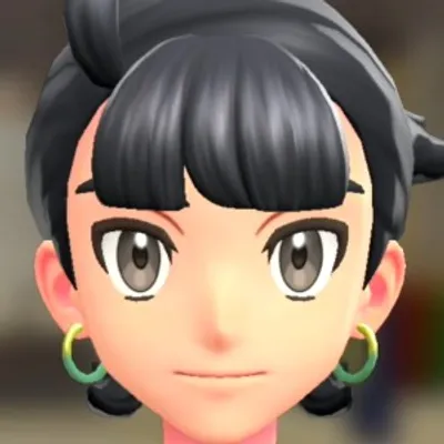 フープピアス - イエロー×グリーンの画像