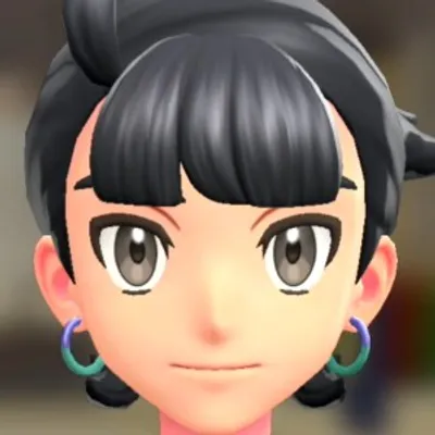 フープピアス - マリン×グリーンの画像