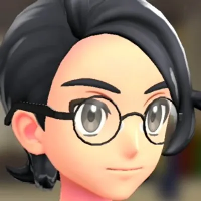 ラウンドフレームグラス - ブラックフレームの画像