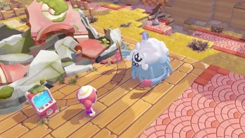 ぽこあポケモン ゲーム画面