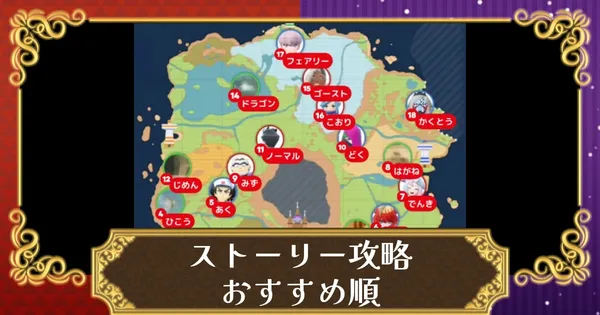 おすすめ攻略順の画像