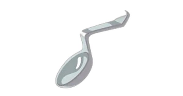 まがったスプーンの画像