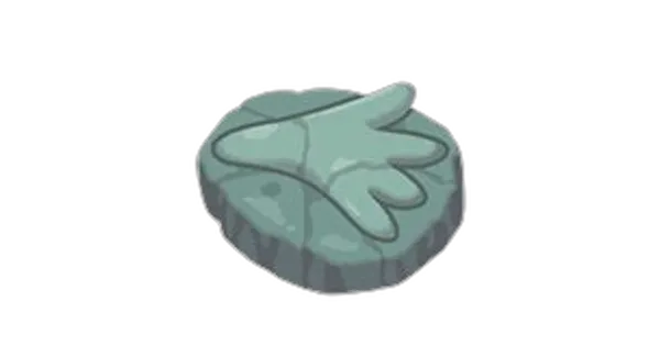 ヒレのカセキの画像