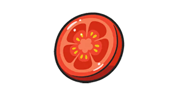 トマトスライスの画像