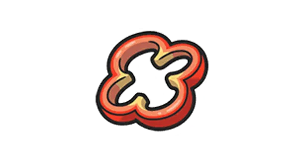 あかパプリカスライスの画像