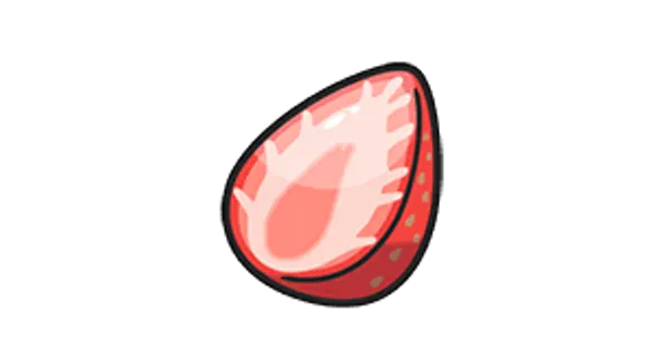 いちごスライスの画像