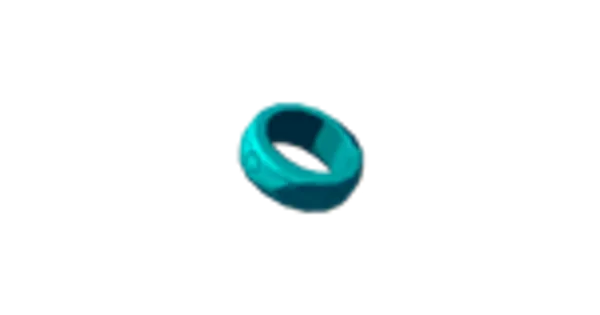 古びた髪留めの画像