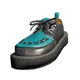 ラバーソール ターコイズ